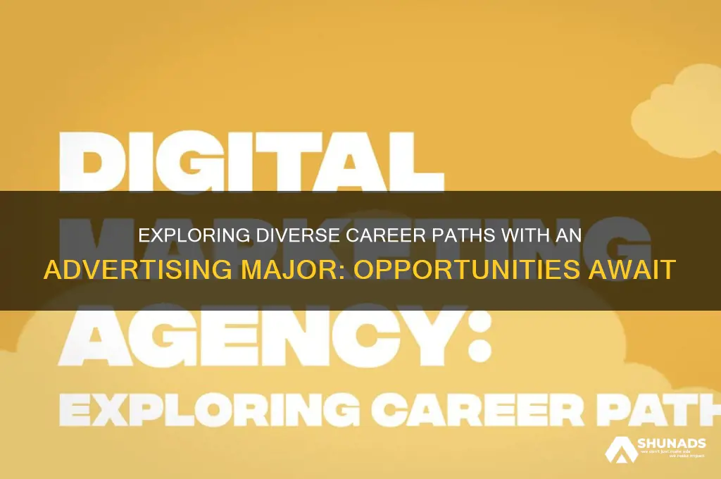 what can i do with an advertising major