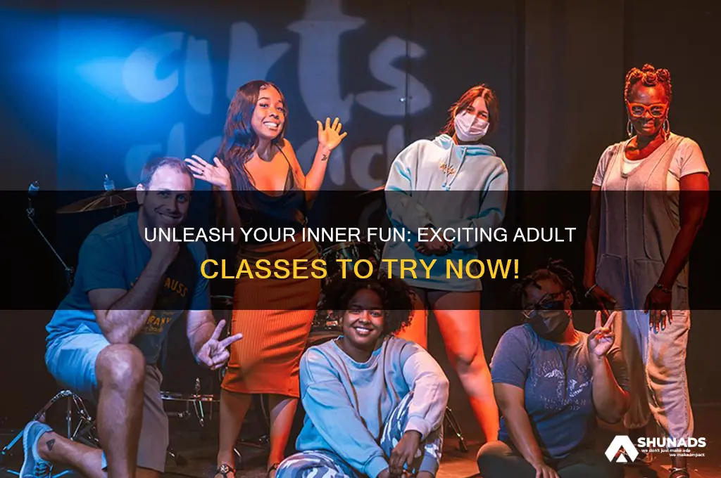 what can i say to advertise fun adult classes