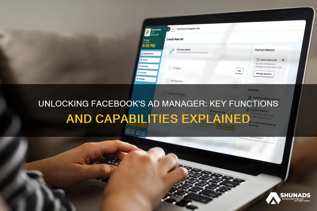 what can the advertise role do on facebook