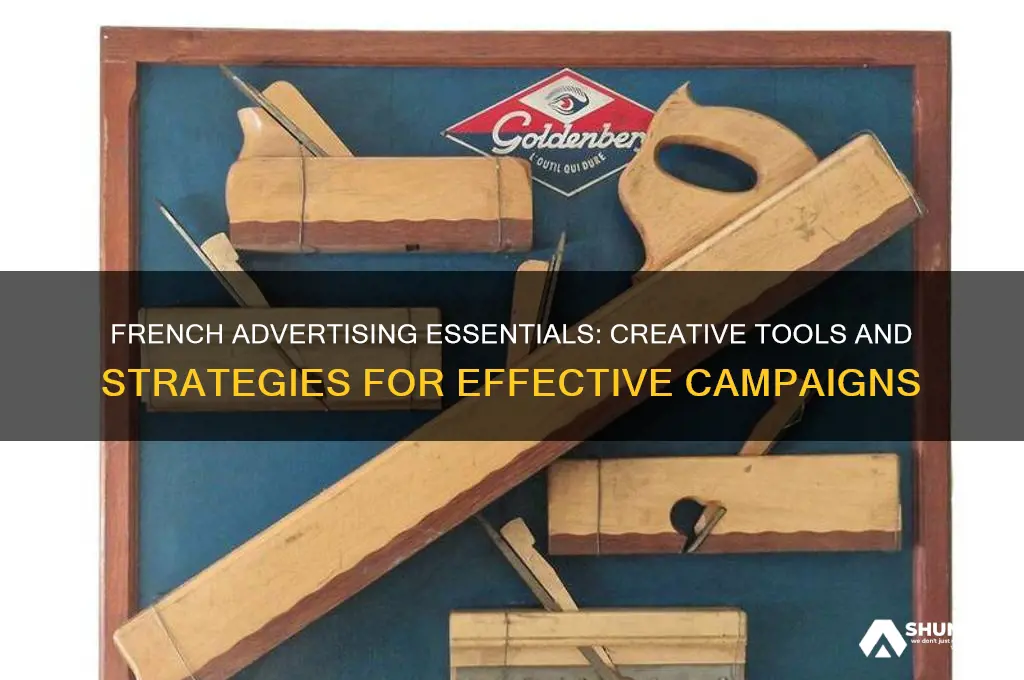 what can the french use in their advertisements