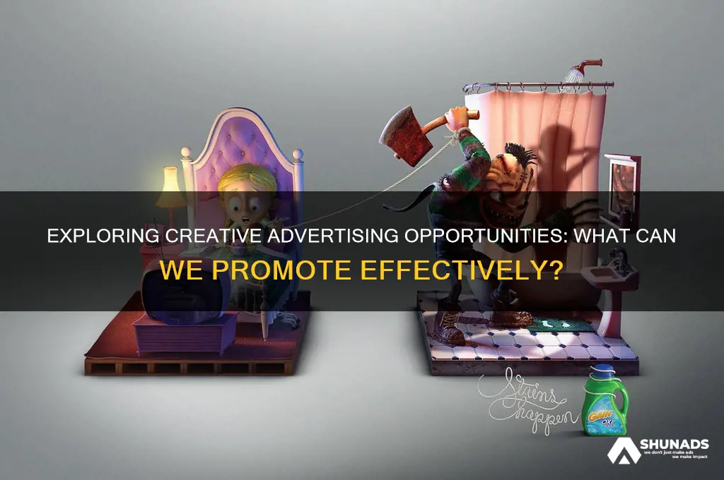 what can we advertise