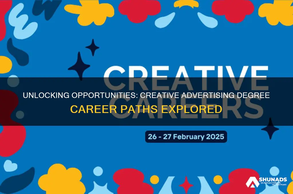 what can you do with a creative advertising degree
