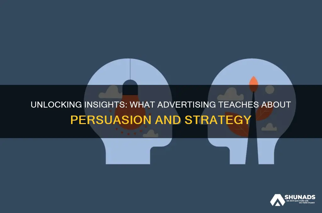 what can you learn from advertising