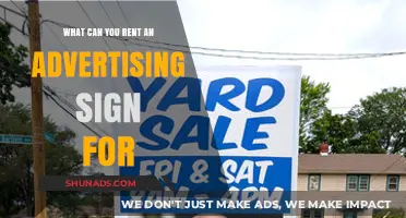 Renting Advertising Signs: Creative Ways to Boost Your Brand Visibility