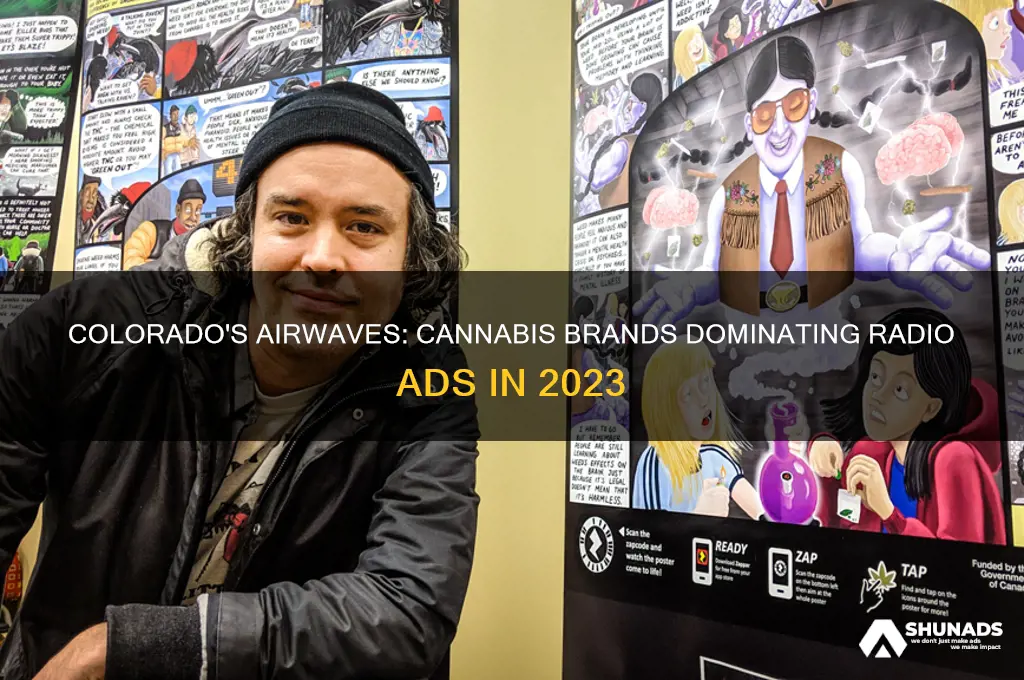 what cannibis companies are advertising on the radio in colorado