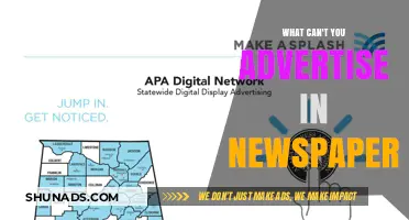 Newspaper Ad Restrictions: What Products and Services Are Off-Limits?
