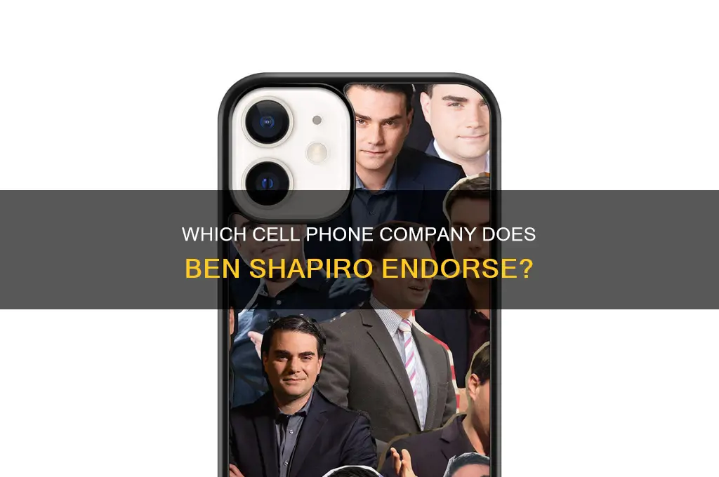 what cell phone company does ben shapiro advertise