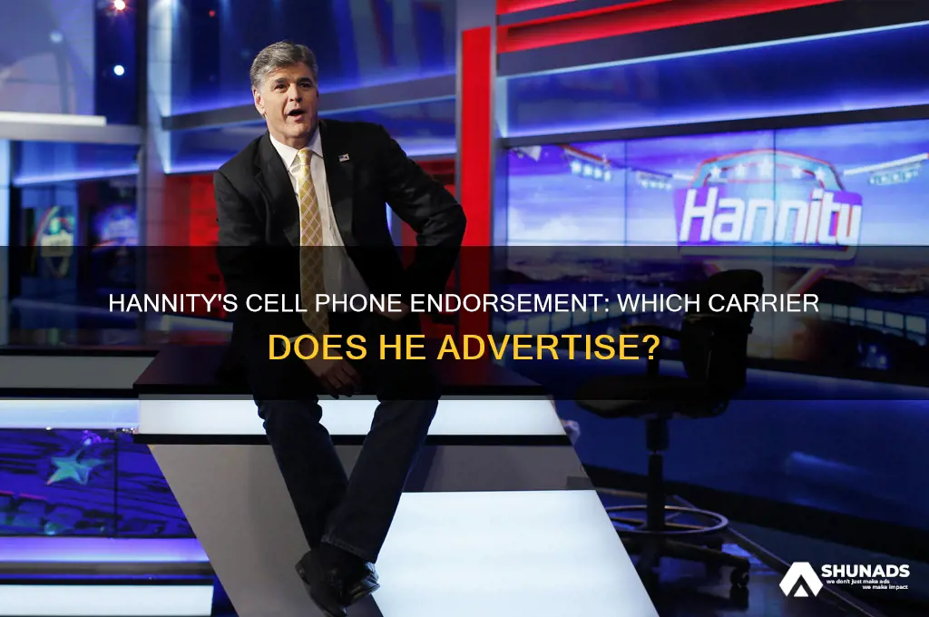 what cell phone company is advertised by hannity
