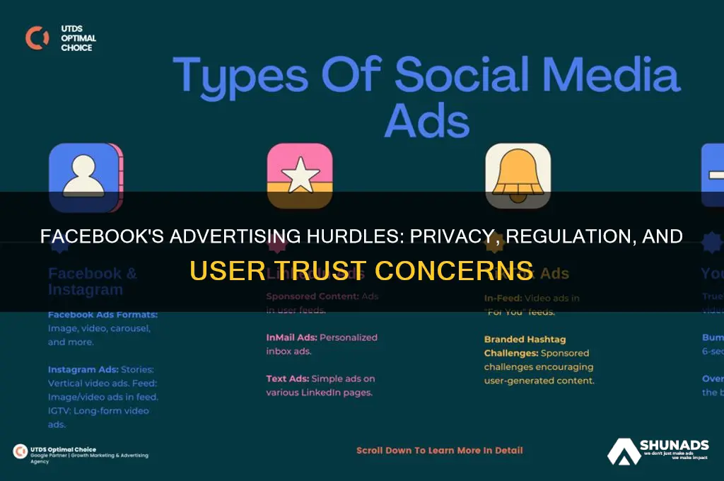 what challenges does facebook face in advertising