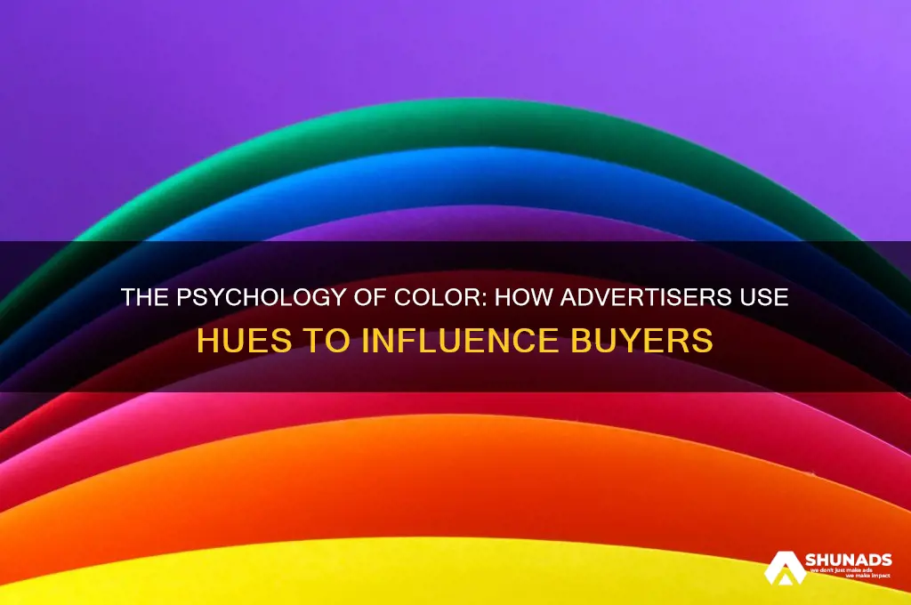 what colors do advertisers use
