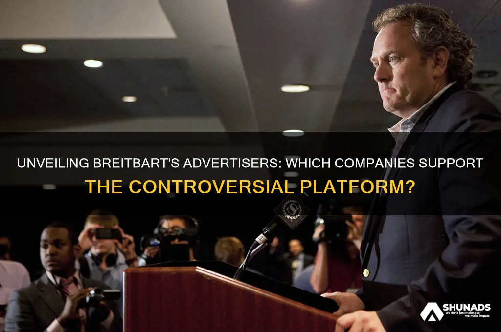 what companies advertise on breitbart
