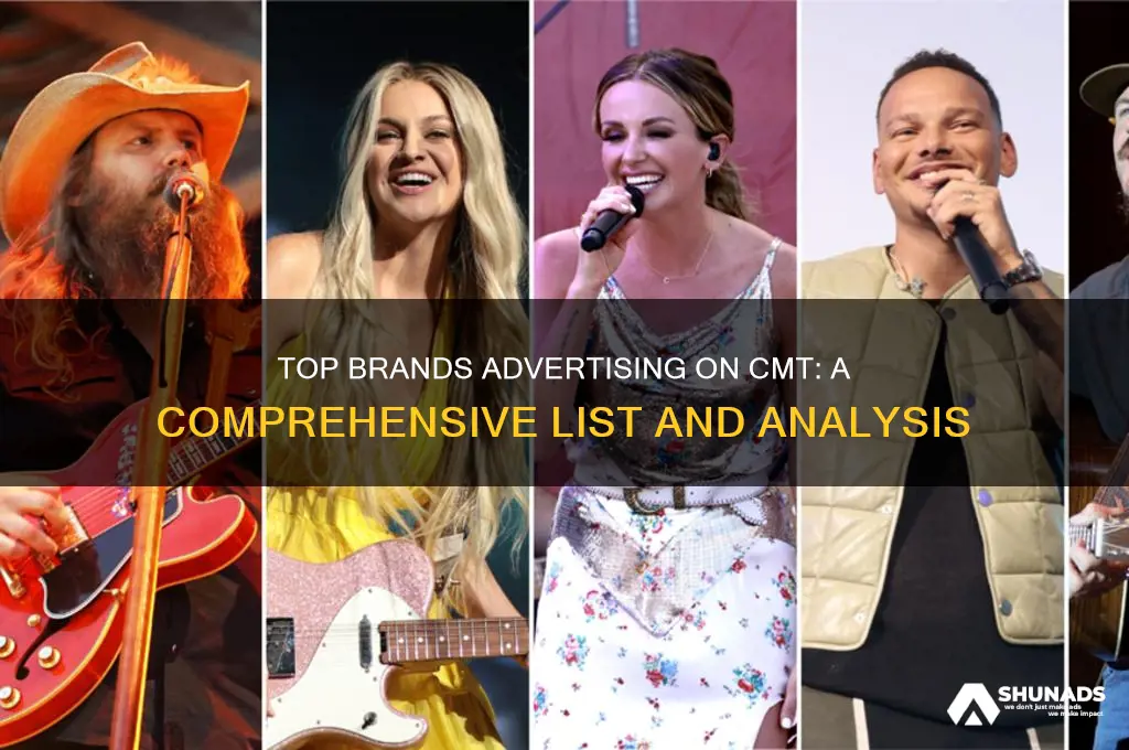 what companies advertise on cmt