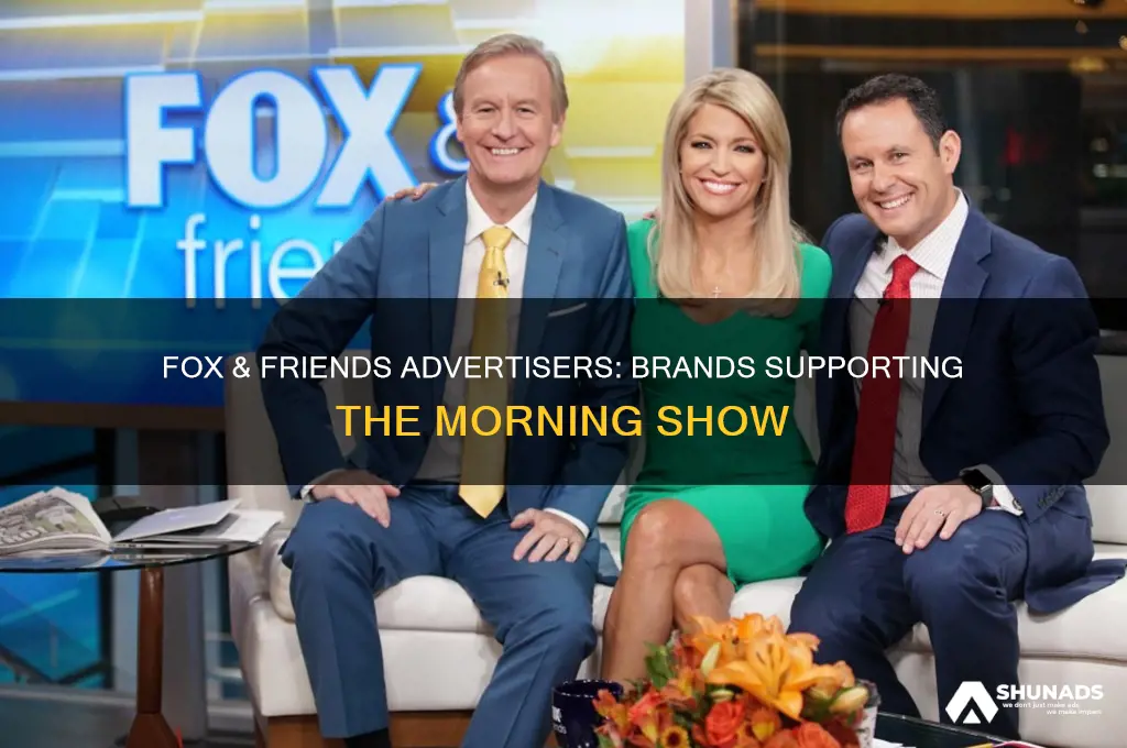 what companies advertise on fox and friends