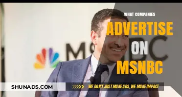 Who Sponsors MSNBC? Top Companies Advertising on the Network