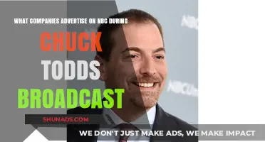 Who Sponsors Chuck Todd? NBC's Advertisers During His Broadcast