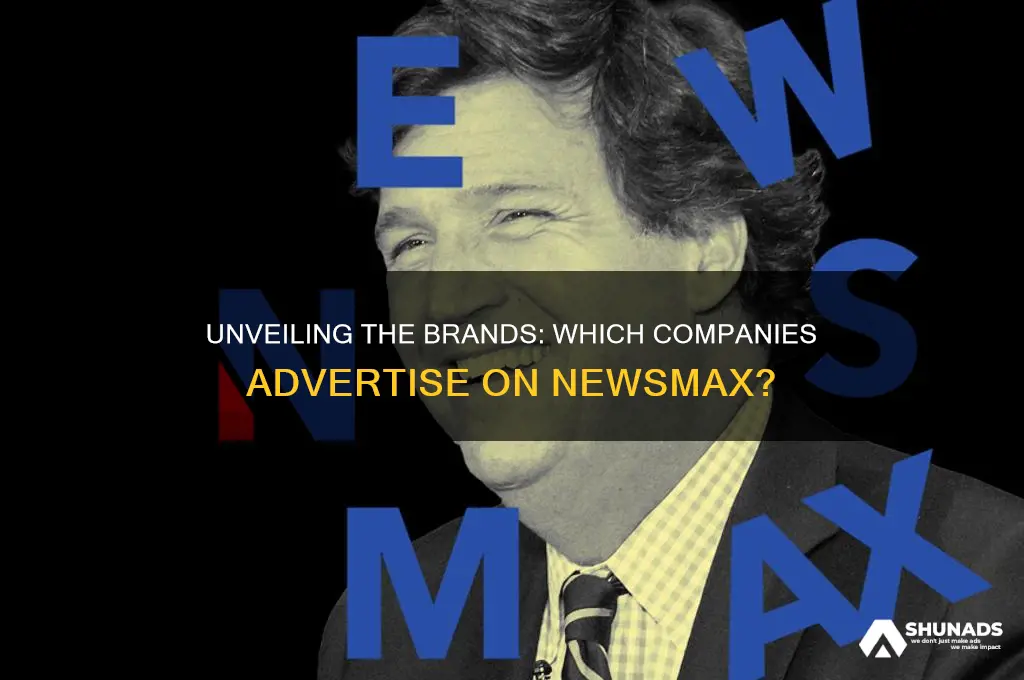 what companies advertise on newsmax
