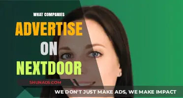 Who's Knocking? Exploring Companies Advertising on Nextdoor Neighborhoods