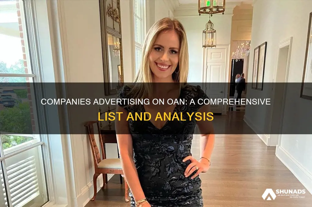 what companies advertise on oann