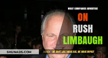 Companies Advertising on Rush Limbaugh: A Comprehensive List and Analysis