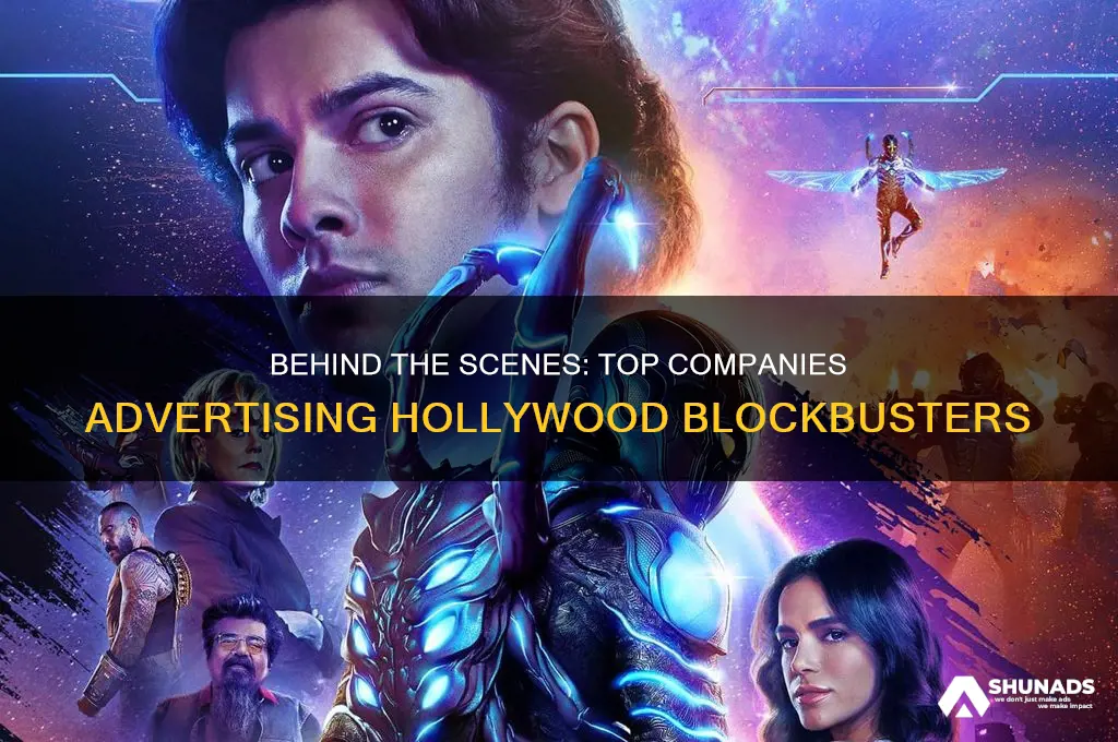 what companies do the advertisement of big hollywood movies