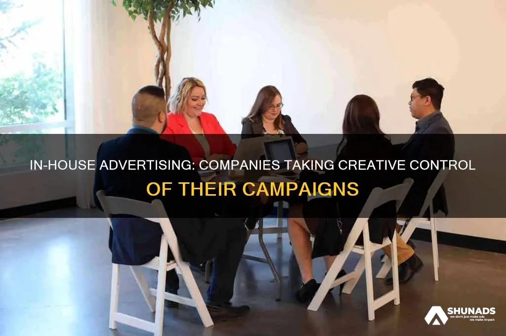 what companies have in house advertising