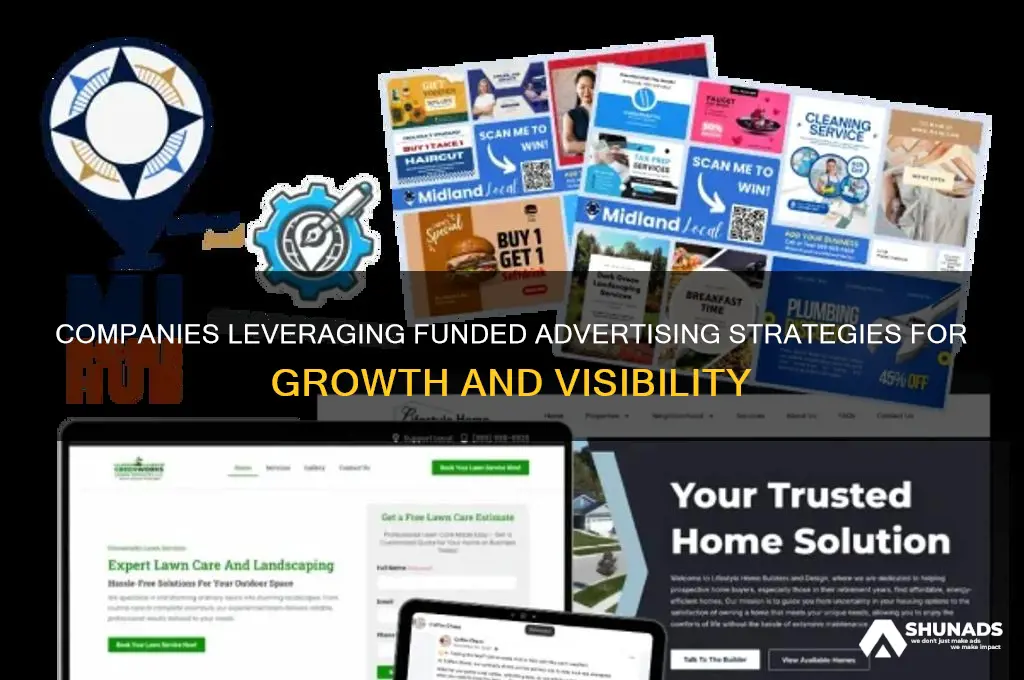 what companies use funded advertising
