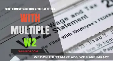 Free Tax Return Offers: Which Company Accepts Multiple W-2 Forms?