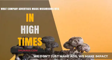 High Times' Magic Mushroom Kits: Which Company's Behind the Ads?