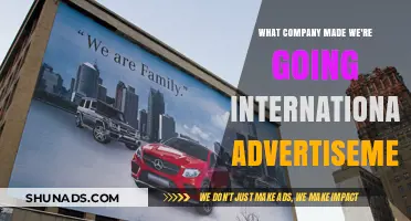 Discovering the Creator of the 'We're Going International' Ad Campaign