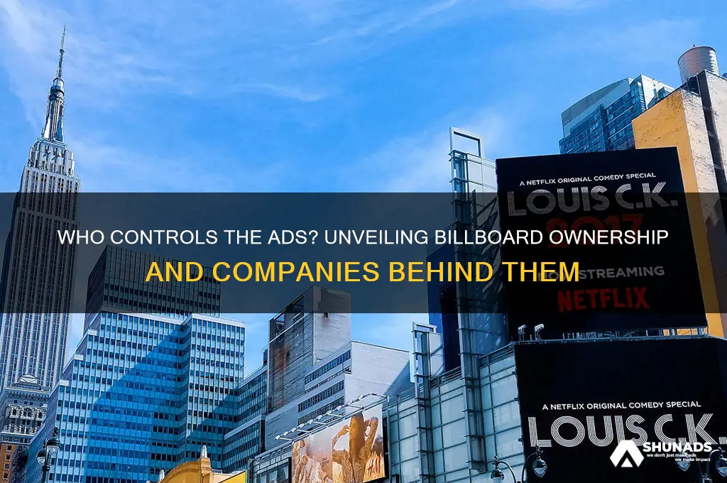 what company owns the advertising billboards