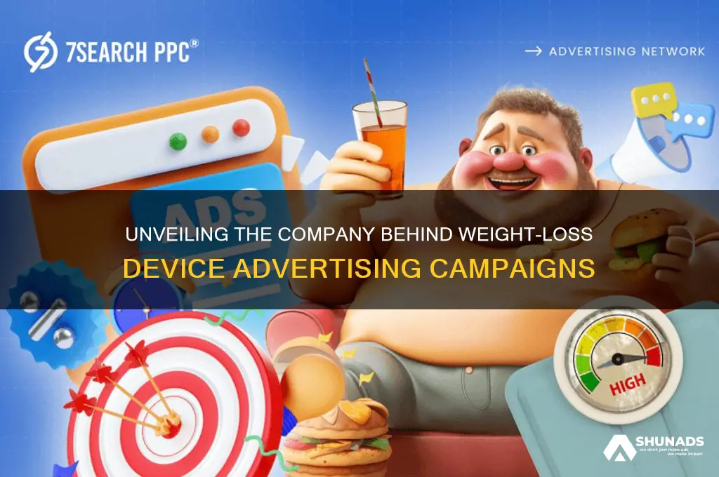 what company paid for advertising about weight-loss device