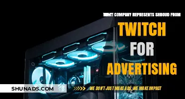 Which Brand Partners with Shroud for Twitch Advertising Campaigns?