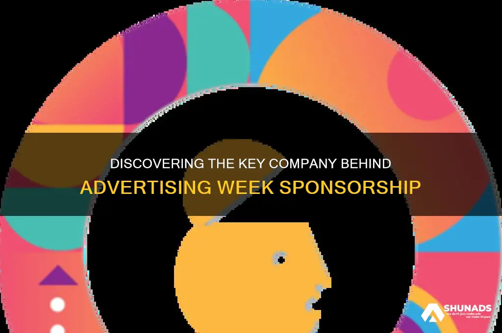 what company sponsors advertising week