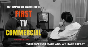 The First TV Commercial: Which Company Made History on Air?