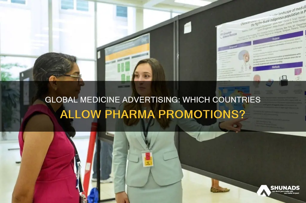 what countries can advertise medicine