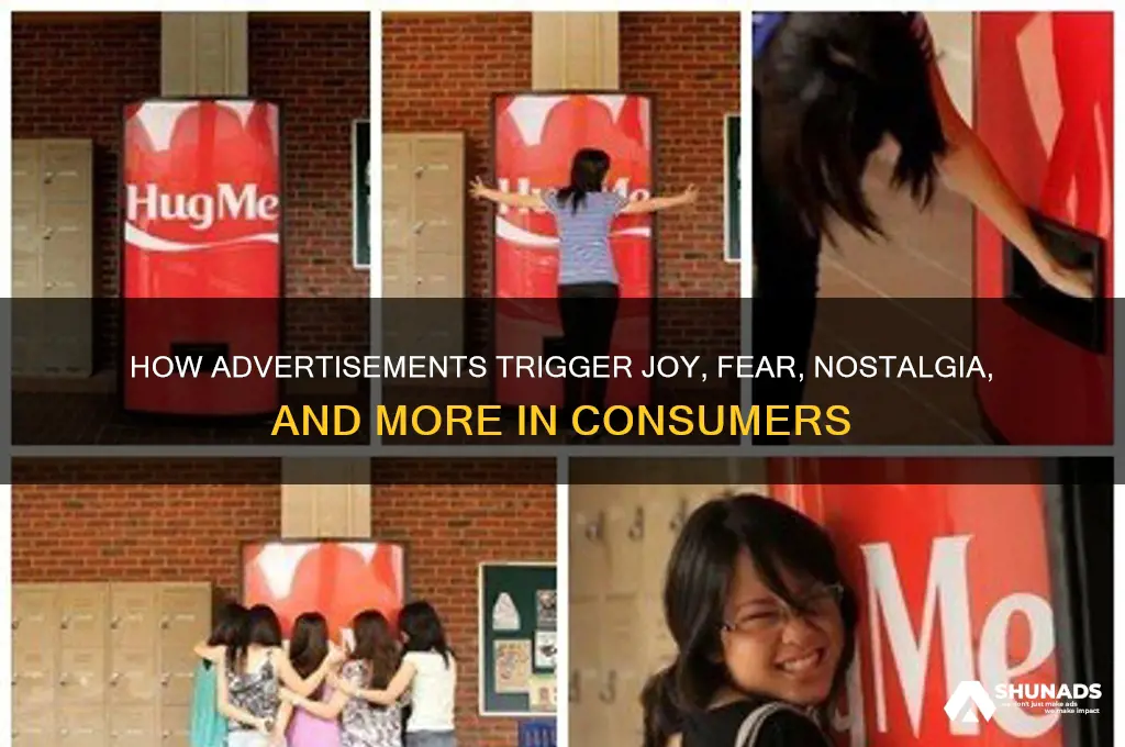 what different emotions can advertisements stimulate