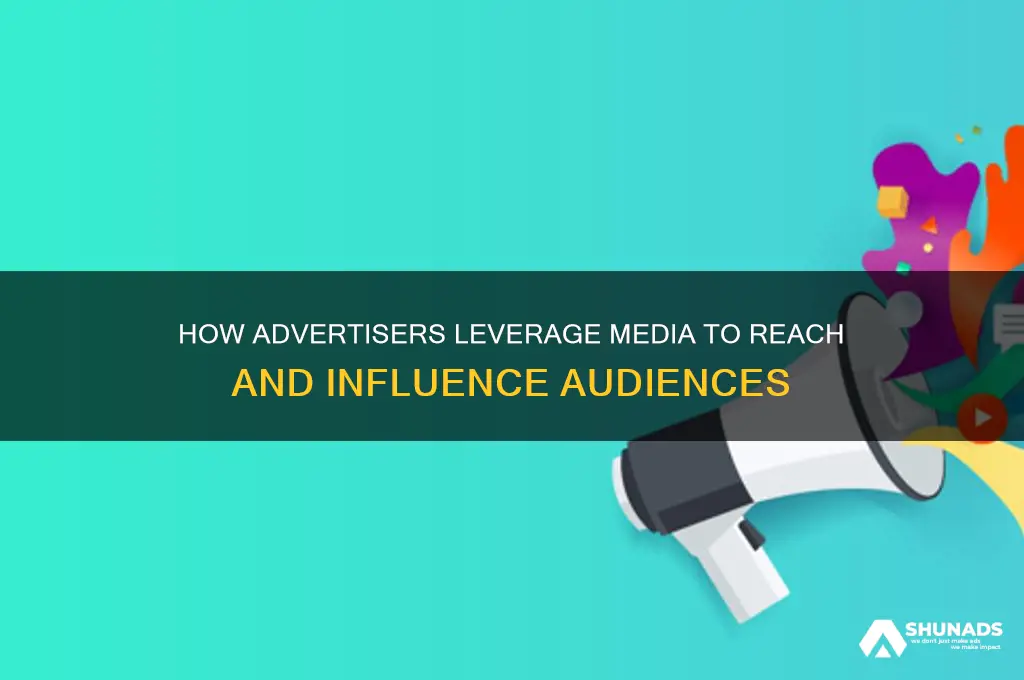 what do advertisers use the media for
