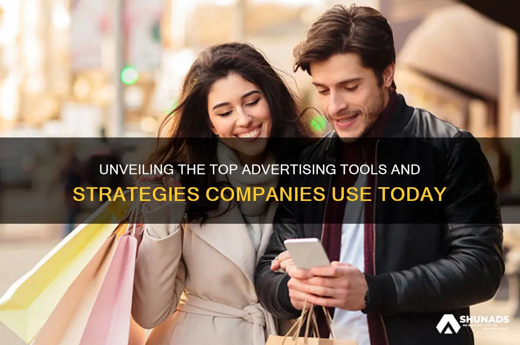 what do companies use in advertising