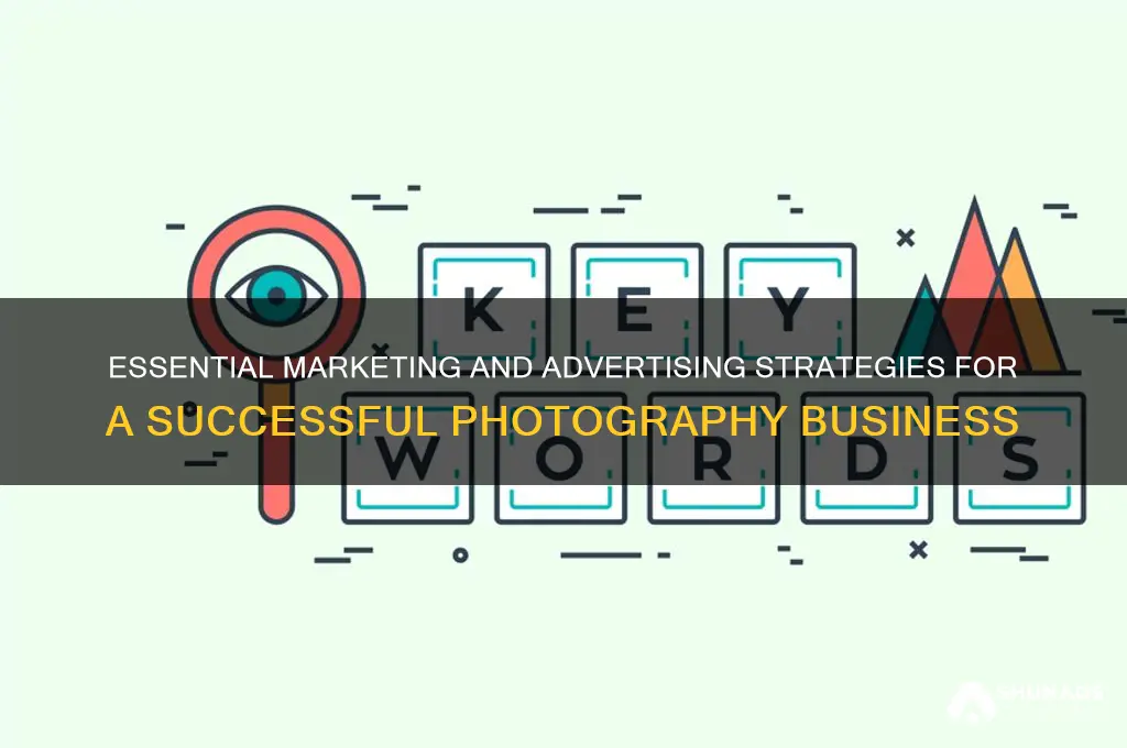 what does a photography business need for marketing and advertising