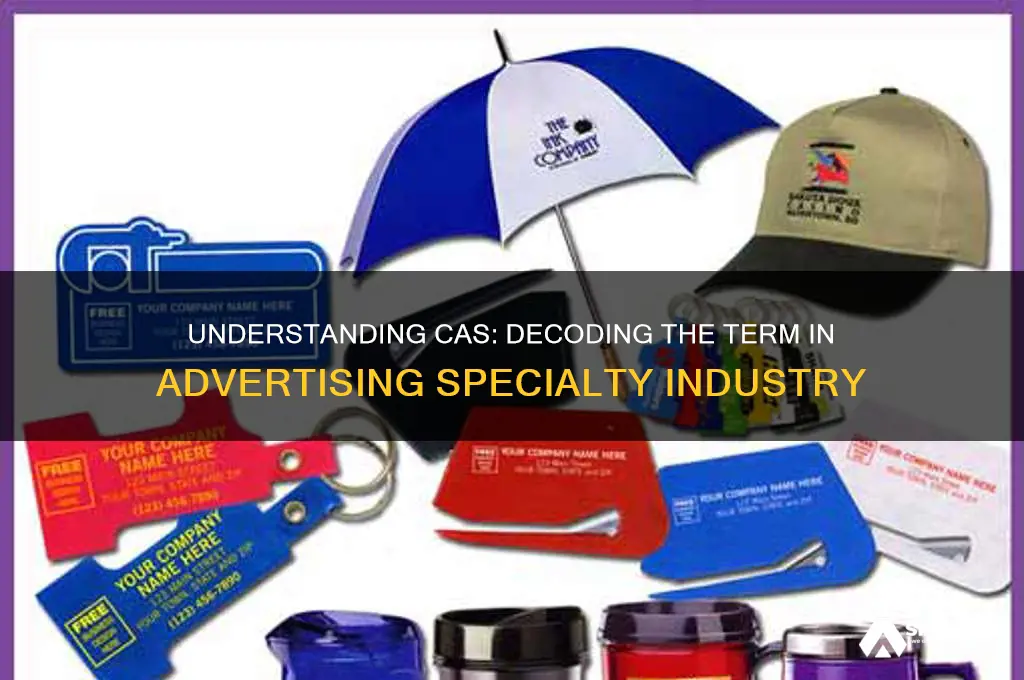 what does cas mean in the advertising specialty business
