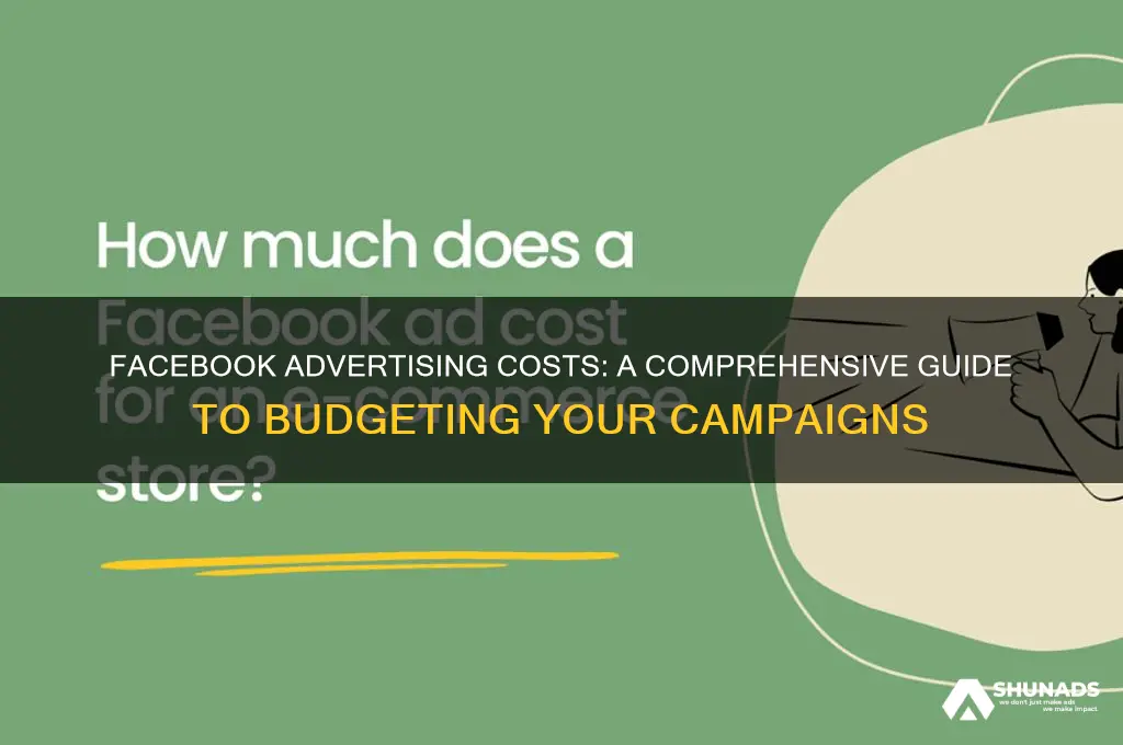what does it cost to advertise on facebook