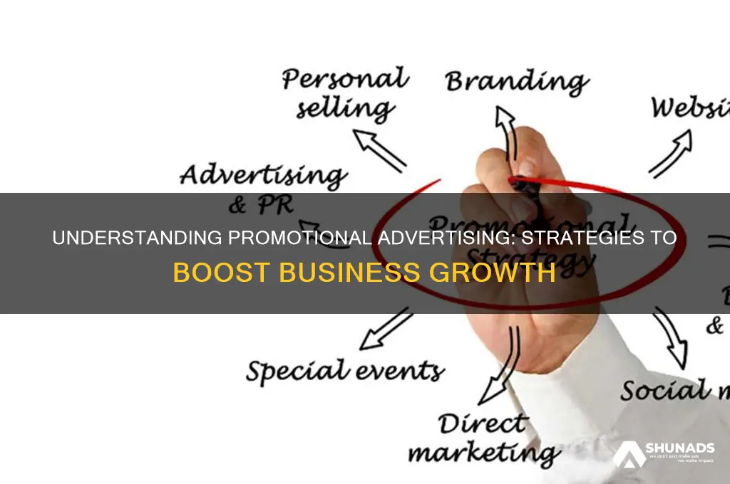 what does promotional advertising mean in business