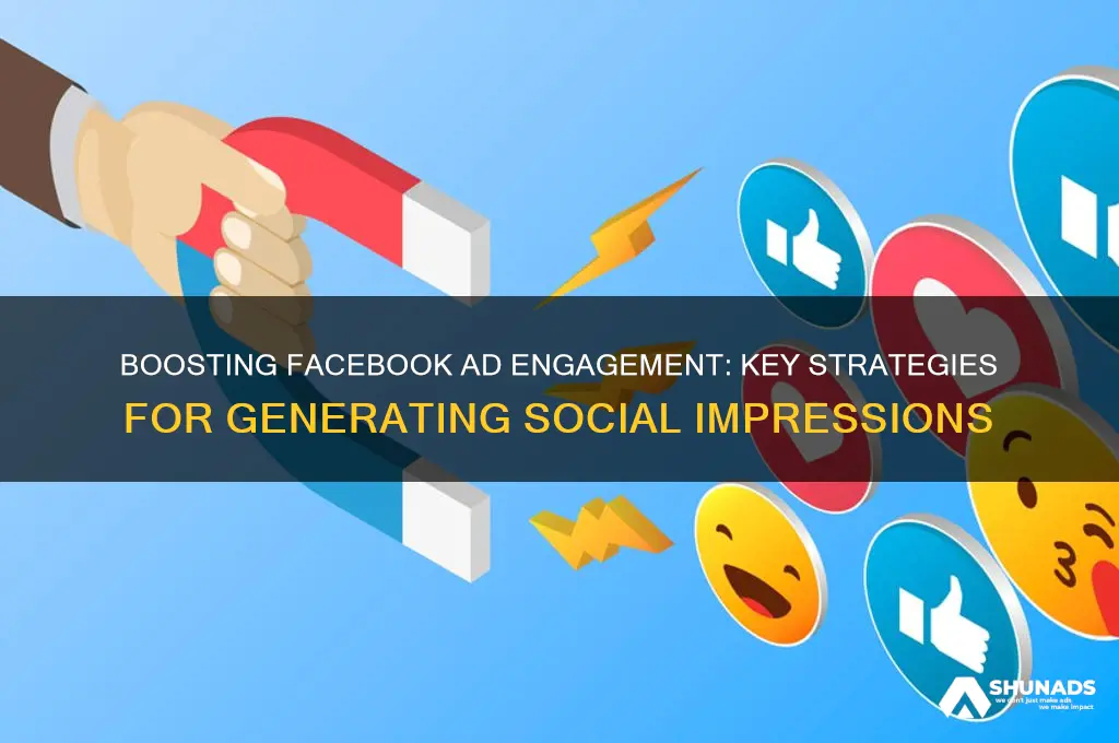 what generates social impressions in facebook advertising