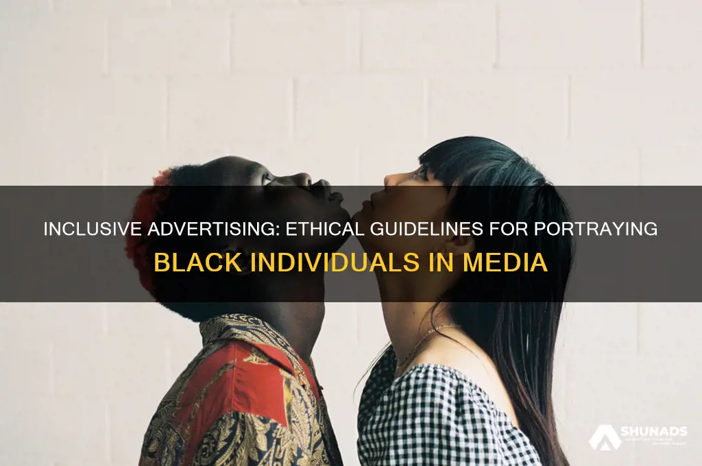 what guidelines for using blacks in advertising