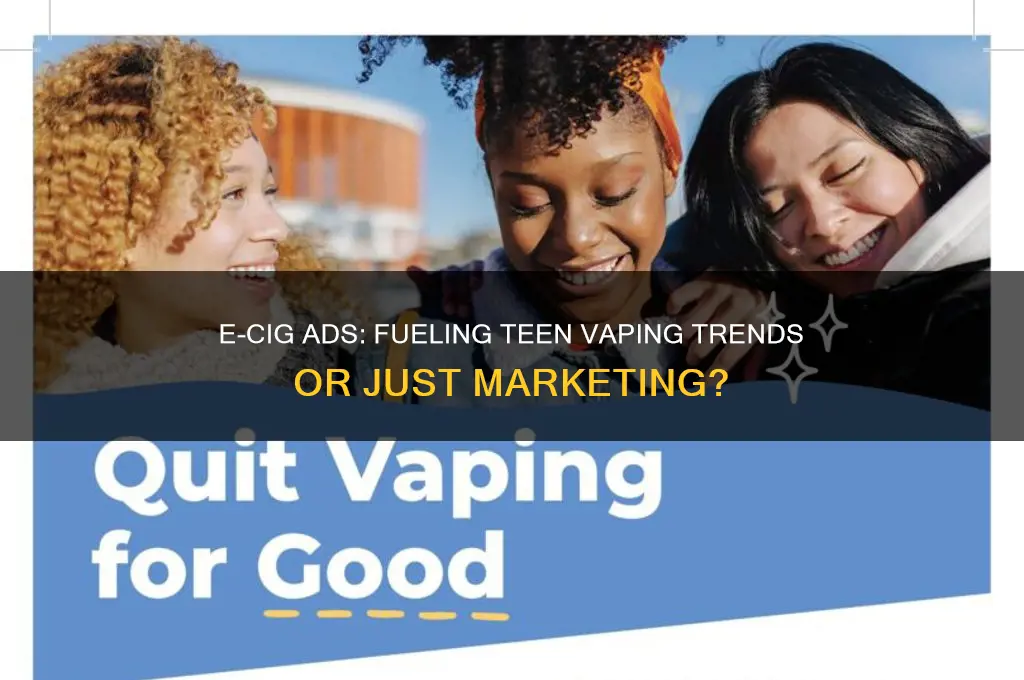 what impact will ecig advertising have on teen use