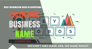Essential Advertising Details for Your Fictitious Business Name Success