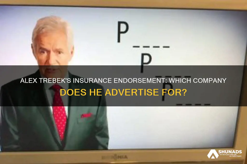 what insurance company does alex trebek advertise for