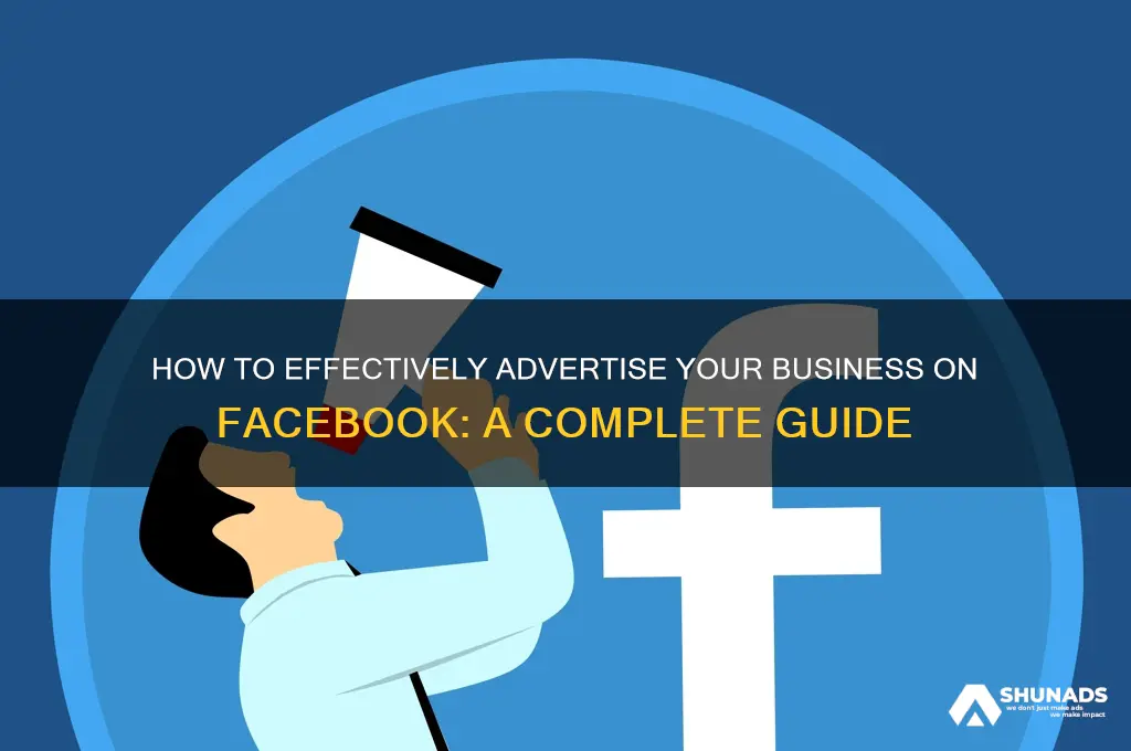 what is advertise your business post on facebook