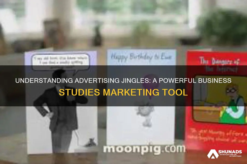 what is advertising jingle in business studies