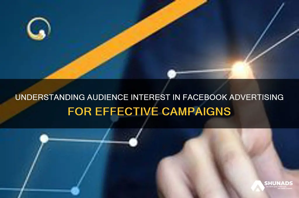 what is audience interest in facebook advertise